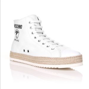 Moschino Espadrille Hi-Top Sneaker SZ 39